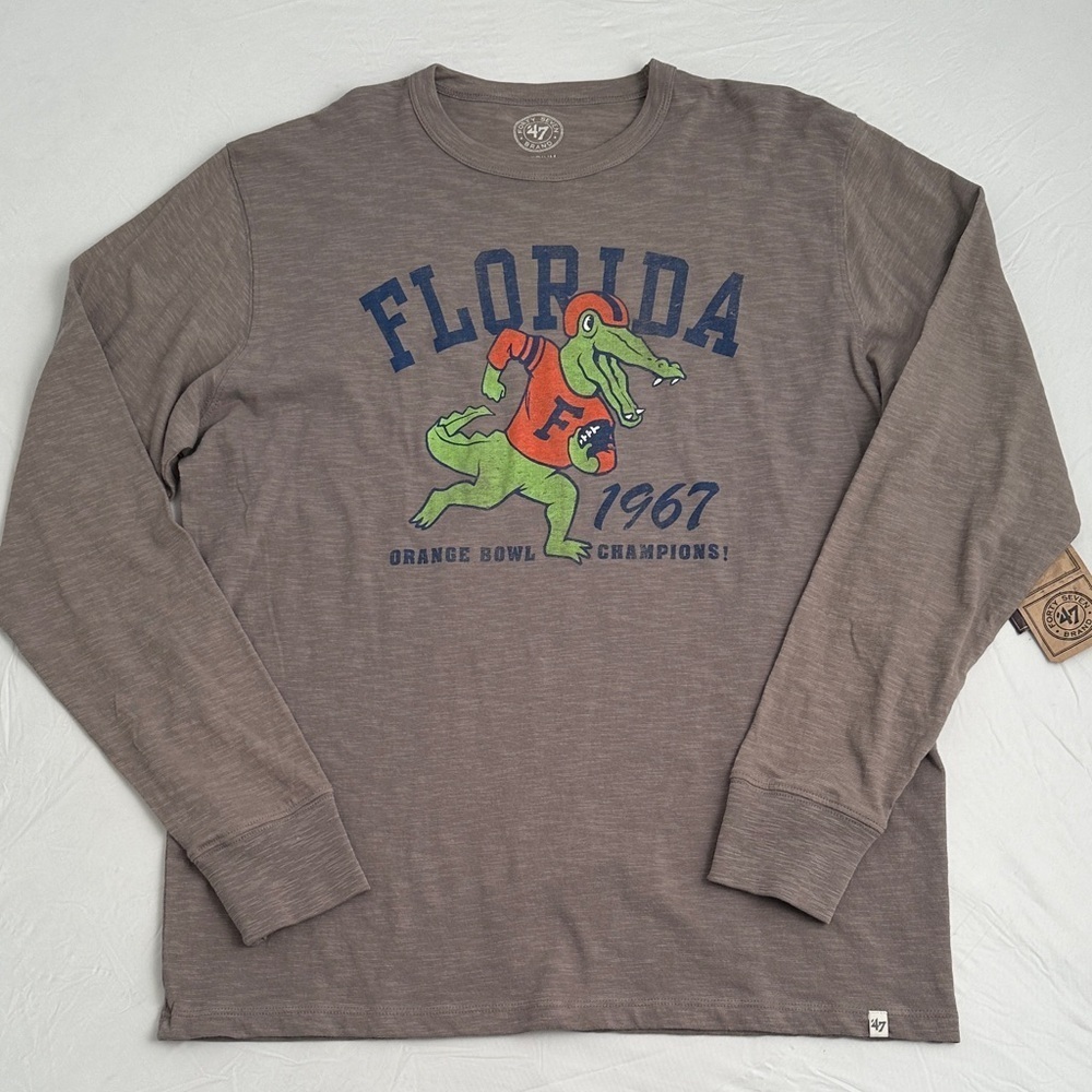 47 brand University of Florida Gators multicolor long sleeve t-shirt